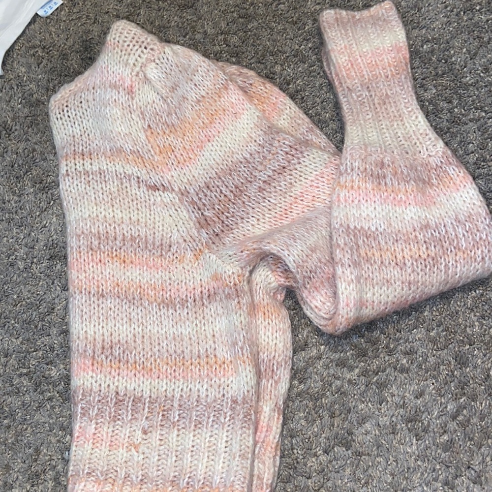 crop top knit sweater